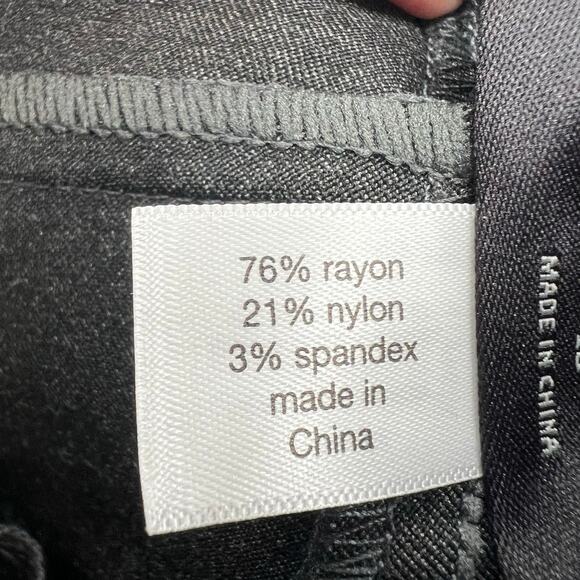 Lane Bryant Bundle / Lot The 4 Season Slim Ankle pants mid rise black gray sz 18 - Picture 9 of 9